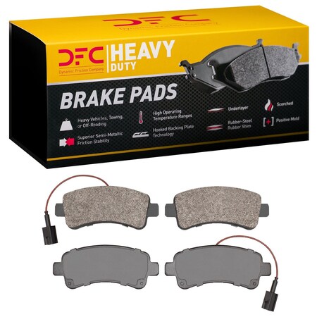 Dfc Heavy Duty, Disc Brake Pad Set,  1214-1746-00