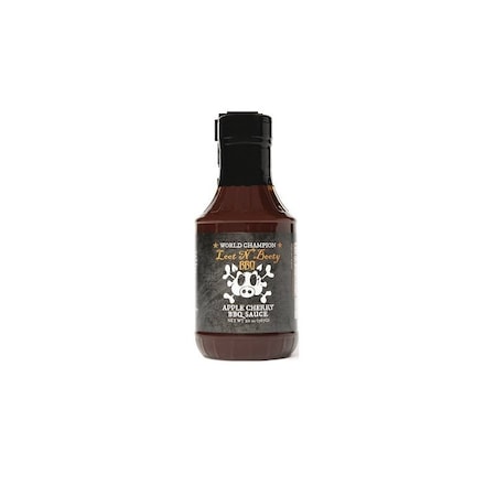 Loot N Booty Bbq BBQ Sauce, Apple Cherry, 20 oz Bottle LB02104