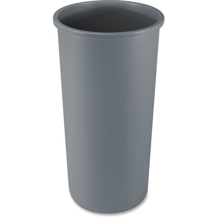 Rubbermaid Commercial Untouchable Round Container - 22 gal Capacity - Round - Crack Resistant, Durable - 30.1in Height x 354600GY