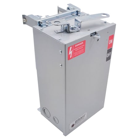 Brah Electric Bus Plug, 100 A, 600V, BEL; SL, H, J, R, 3 Phase, 3 Wire with Ground BEL3610G