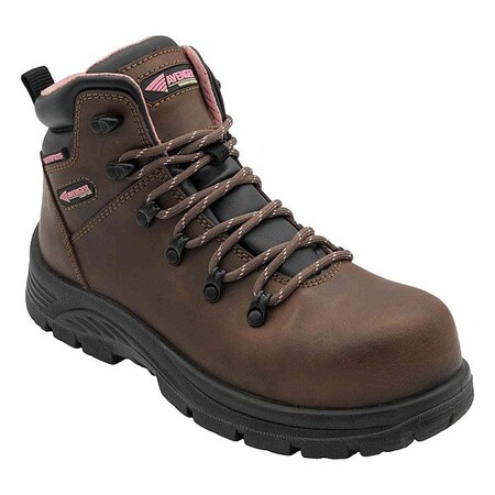 Avenger Safety Footwear Safety Footwear, Brown, 5 1/2 Sz, PR A8160-5.5D