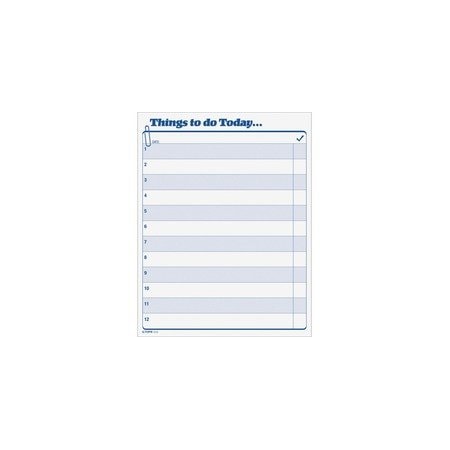 Tops PAD, THINGS TO DO TODAY, 100S 2170