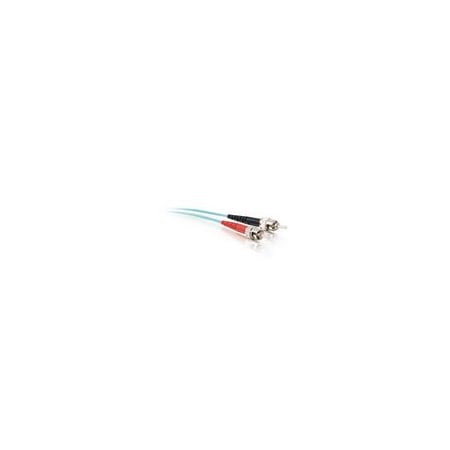 Quiktron ST to ST Duplex Multimode (OM1) 62.5/125 Fiber Optic Patch Cable, Orange, 8m 810-112-026