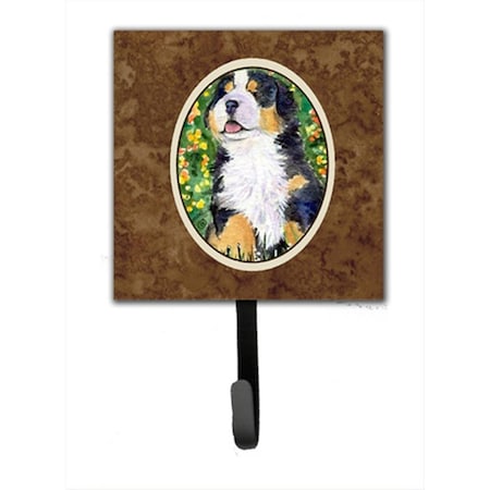Carolines Treasures 4.25 x 6 in. Bernese Mountain Dog Leash Or Key Hook SS8955SH4