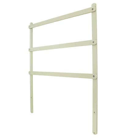 Harloff Raised Back Rail System for M-Series or A-Series Carts MD30-RBR3