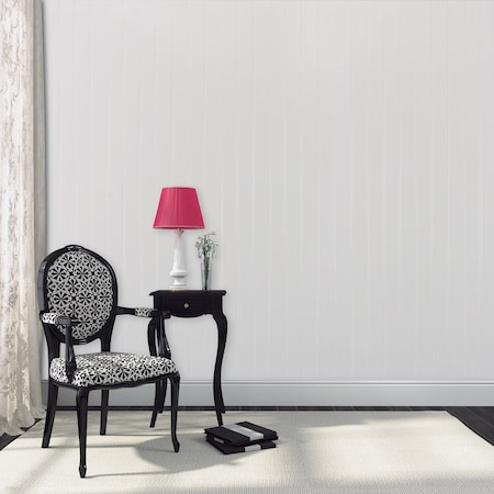 Global Product Sourcing 3/16''x4 'x8 ' True Wht Beadboard Panel 75811