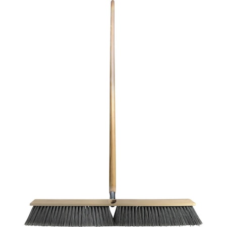 Genuine Joe Genuine Joe Brooms And Sweeper, Woodgrain, 60" L Handle GJO60467