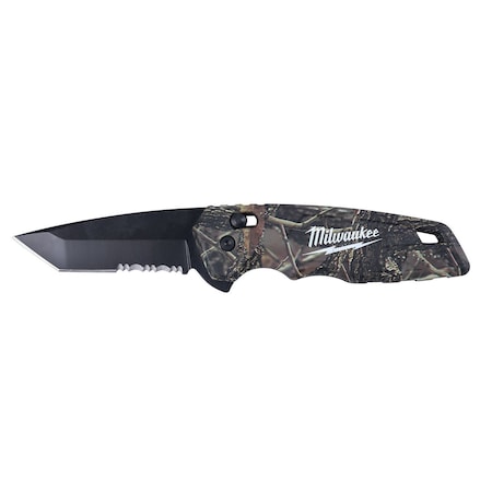 Milwaukee Tool FASTBACK Camo Spring Assisted Folding Knife 48-22-1535