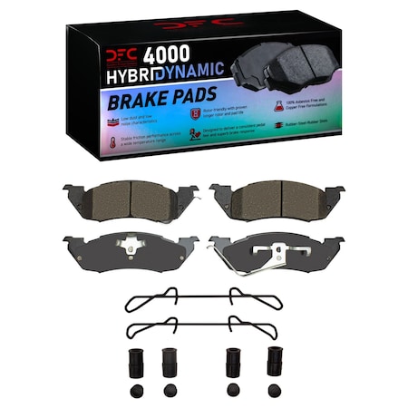 Dfc 4000 HybriDynamic, Disc Brake Pad Set,  4000-0529-02