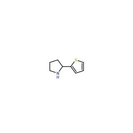 Ak Scientific 2-(Thiophen-2-yl)pyrrolidine HCl (250mg), CAS 90090-64-5 Q597-250mg
