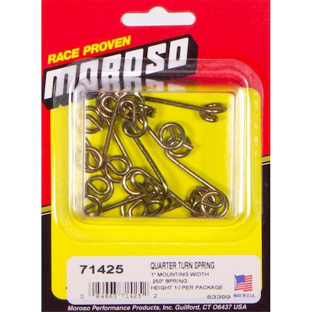 Moroso 71425 1 in. Quick Fastener Spring MOR71425