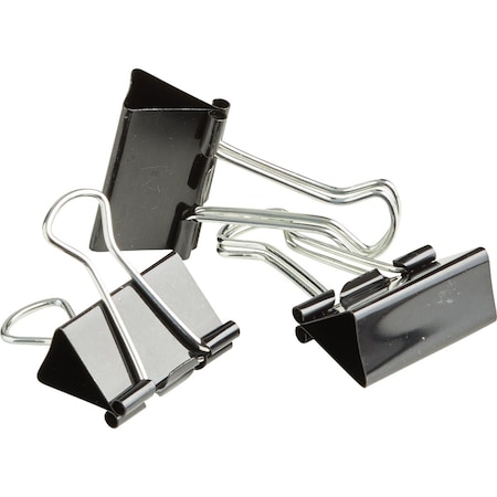 Staples 1.25'' Medium Binder Clips, 24PK 10668