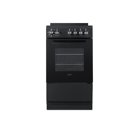 Summit 20in Wide Electric Smooth-Top Range REXT20BL