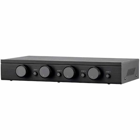 Monoprice SSVC-4.1 Single Input 4-Channel Speaker Selector with Volume Control 38159