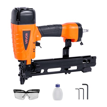 Vevor Pneumatic Staple Gun 16 Gauge 7/16-inch Medium Crown Air Stapler 70-120PSI N851NP