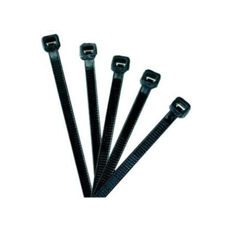 Abb Cable Tie, 14 in L, 4 in Max Bundle Dia., Natural, Nylon 6/6, 50 lb Strength, 100 PK L-14-50-9-C