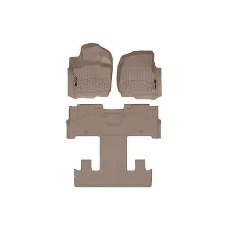Weathertech Tan, Front and Rear Floorliners 451665-1-5