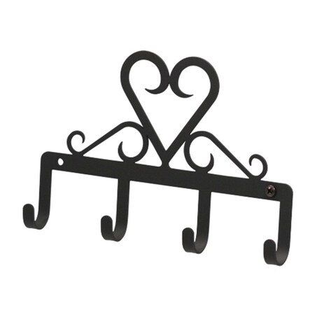Village Wrought Iron Heart Key Holder KH-51