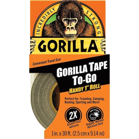 Gorilla Glue Gorilla 1 in. W X 30 ft. L Black Duct Tape 6100109