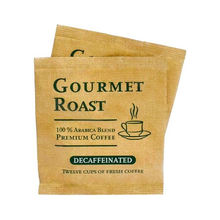 Diplomat Coffee Decaf Coffee Gourmet Roast 100% Arabica 12 Cup 100cs, 100PK C-CF-GR-12D-100