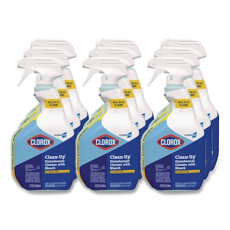 Clorox Cleaners & Detergents, Smart Tube Spray Bottle, Fresh, 9 PK 35417