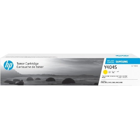 Samsung CLT-Y404S Yellow Toner Cartridge (1,000 Yield) SU448A