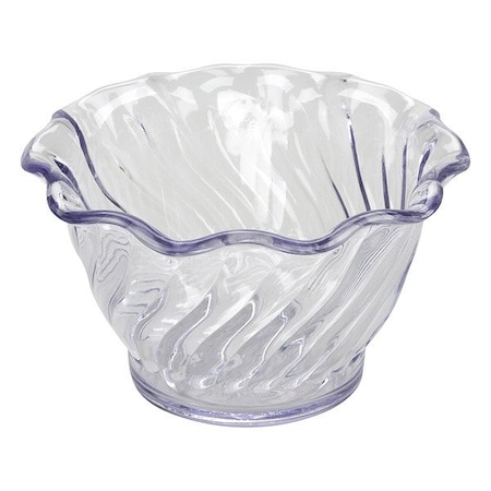 Carlisle Foodservice Dessert Dish, 5-1/2 oz., Polycarbonate Clear PK24 4532GR07