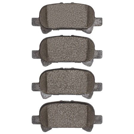 Dynamic Friction Co DFC 5000 Advanced Brake Pads - Ceramic 1551-0828-00