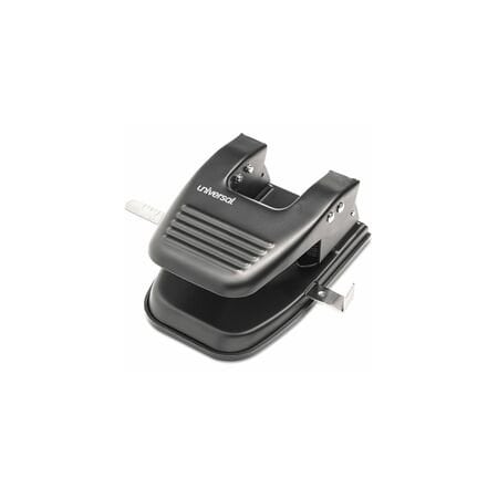 Universal Punch, 2-Hole, Black UNV74222