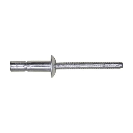 Auveco Monobolt 3/16in Diameter.062/.270 Grip Steel, 25PK 12080