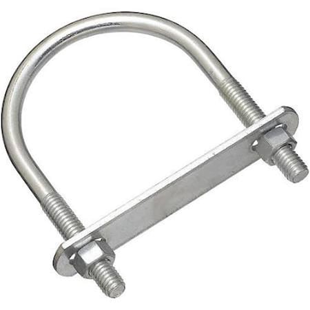 National Hardware No.652 Round Bend Zinc Plated UBolt 7156003