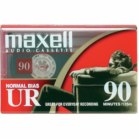 Maxell UR Type I Audio Cassette - 90 Minute - Normal Bias - 1 108510