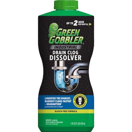 Green Gobbler Liquid Drain Clog Remover 32 fl. oz. G8067J