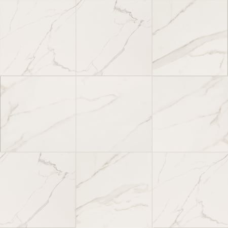 Msi Kaya Calacatta Veneto 24in. X 24in. Matte Porcelain Floor And Wall Tile, 4PK ZOR-PT-0859