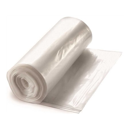 Renown 56 Gal. 43 in. x 47 in. 1.3 mil Clear Low-Density Trash Bags CLR, 100PK REN20425-CA