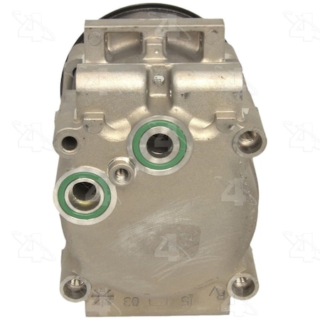 4-Seasons AC Compressor with Clutch for 1999-2003 Ford Windstar 58157
