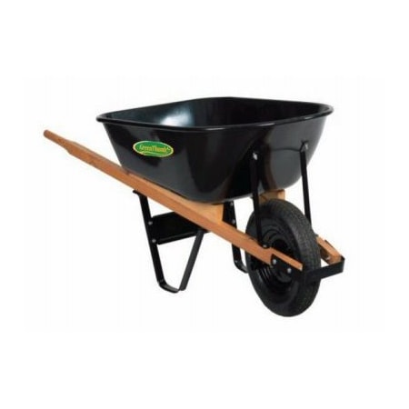 Master Gardnermpany GT6CUFT STL Wheelbarrow WB6401GT