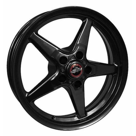 Bufonada 92 Drag Star Bracket Racer 17x10.5 5x4.50BC 7.625BS Gloss Wheel, Black BU3831803