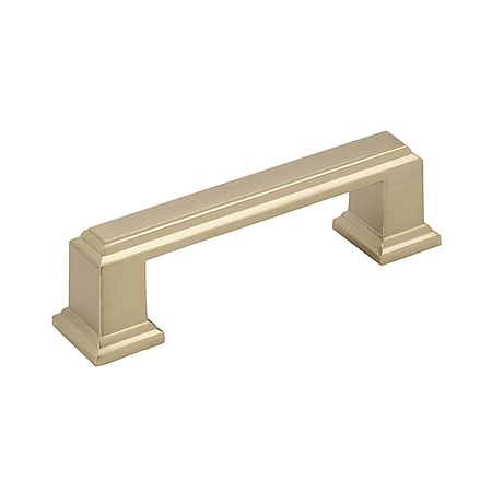Amerock Appoint 3 in 76 mm Center-to-Center Golden Champagne Cabinet Pull BP36764BBZ