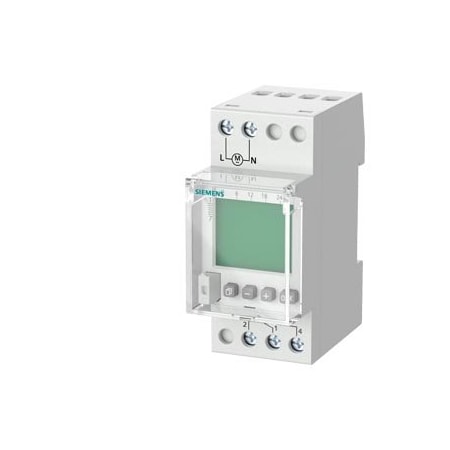 Siemens weekly time switch Profi digital 230 V 16A 1-channel 2MW 7LF4521-0
