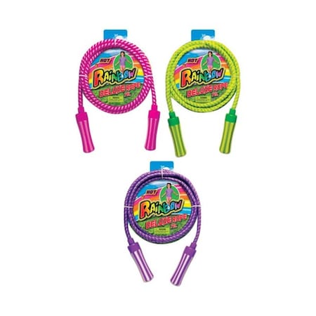 Rainbow 758 Deluxe Jump Rope, 24PK 9317751