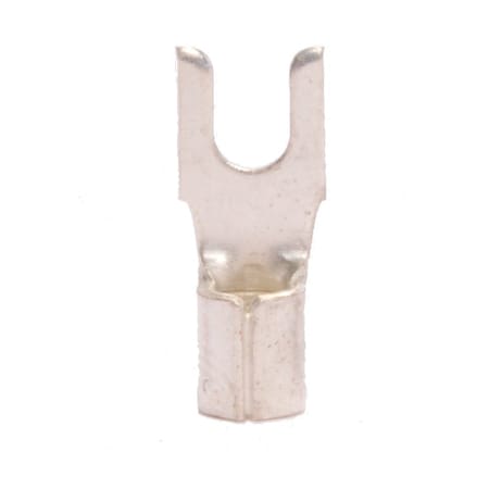 Hillsdale Terminal Fork Terminal, #6 Stud Size, 10 AWG, 600 V, 1000 PK 10272BZ