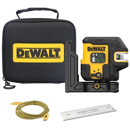 Dewalt Dot Laser, 150 ft Range, 2mW, Plastic DCLE14251GB