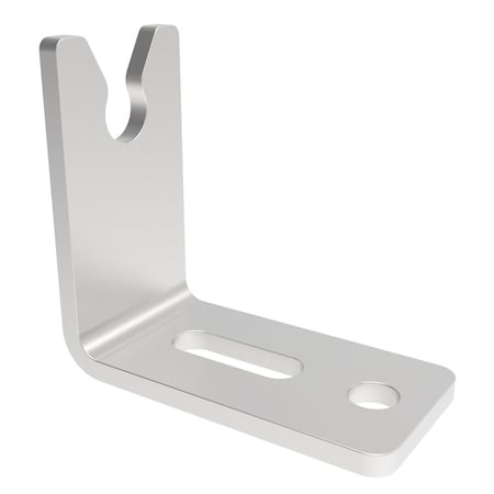 Southco Cable Mounting Bracket for Large M1 Actuator, Steel, Zinc Plate, Bright Chromate R4-0-50253-2