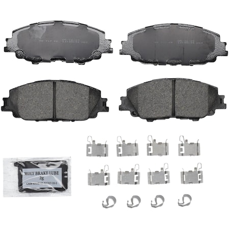 Wagner Brake QuickStop Front Disc Brake Pad Set Ceramic,  ZD2176