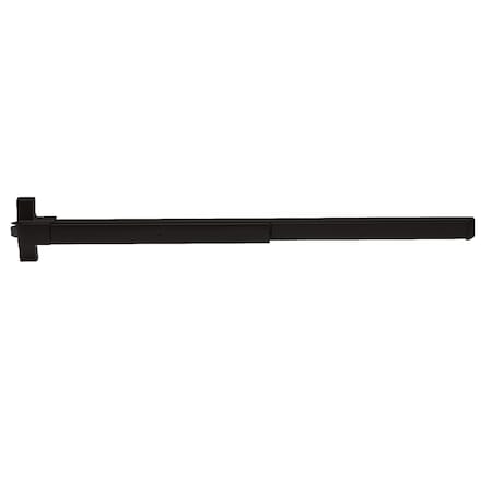 Trans Atlantic VR531 Series Black Grade 1-Commercial 36 in. Fire Rated Surface Vertical Rod Panic Exit Device ED-FVR531-BK