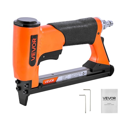 Vevor Pneumatic Staple Gun 21 Gauge for 80 Series Fine Wire Staples 1/2 in Crown MT8016