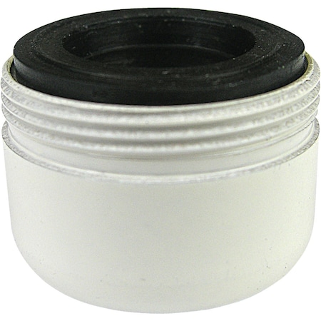 Westlake Pipe & Fittings 1.8 GPM 55/64'' Male Dual Thread Aerator Wht 9/1/9975