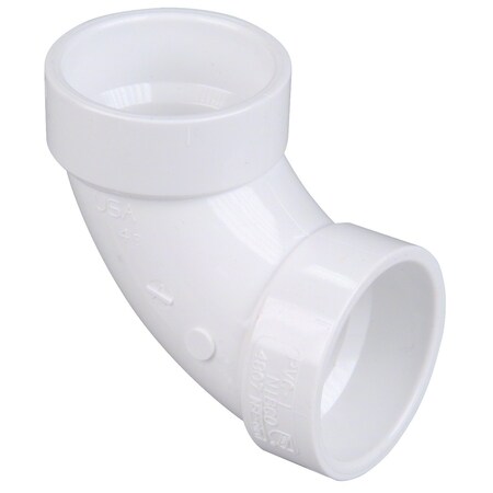 Nibco 4807 8 Hub x Hub 90 Elbow PVC K055900