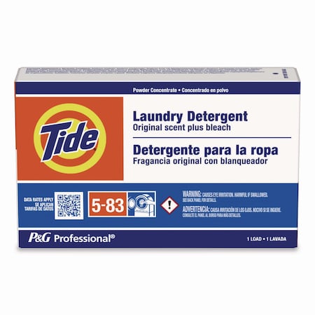Tide Professional Laundry Detergent, 1.1 oz Vending Box, Powder, Tide Original, 156 PK 80360892